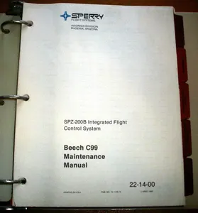 Sperry SPZ-200B IFCS in Beech C99 Maintenance Manual